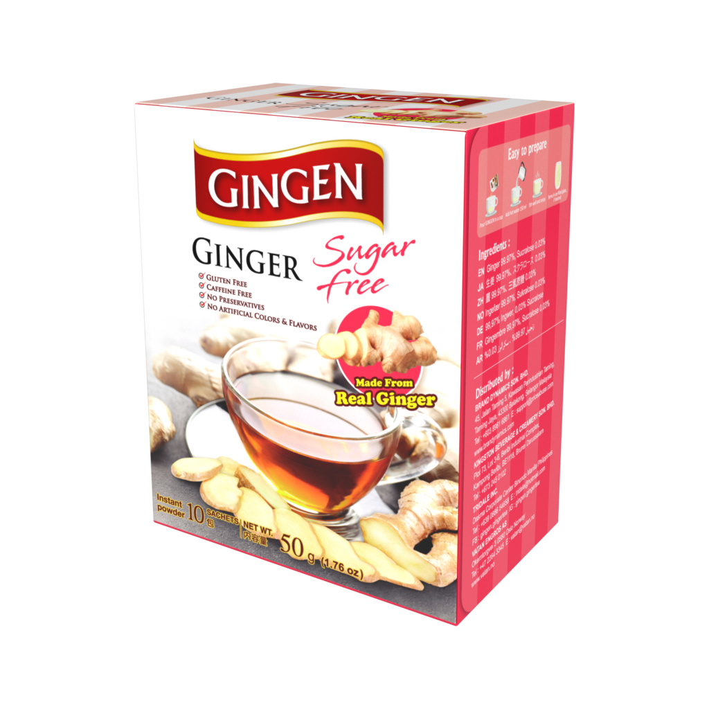 Sugar free_แนวตั้งเอียงขวา - น้ำขิง