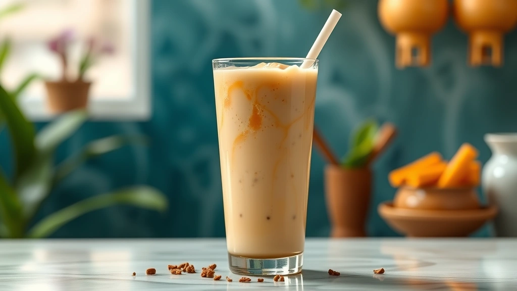 Ginger Thai Milk Tea Twist